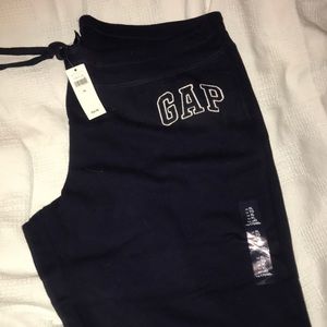 Navy blue sweatpants